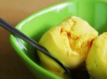 Recipe for the Best Healthy Ice Cream: Coconut and Turmeric Sorbet