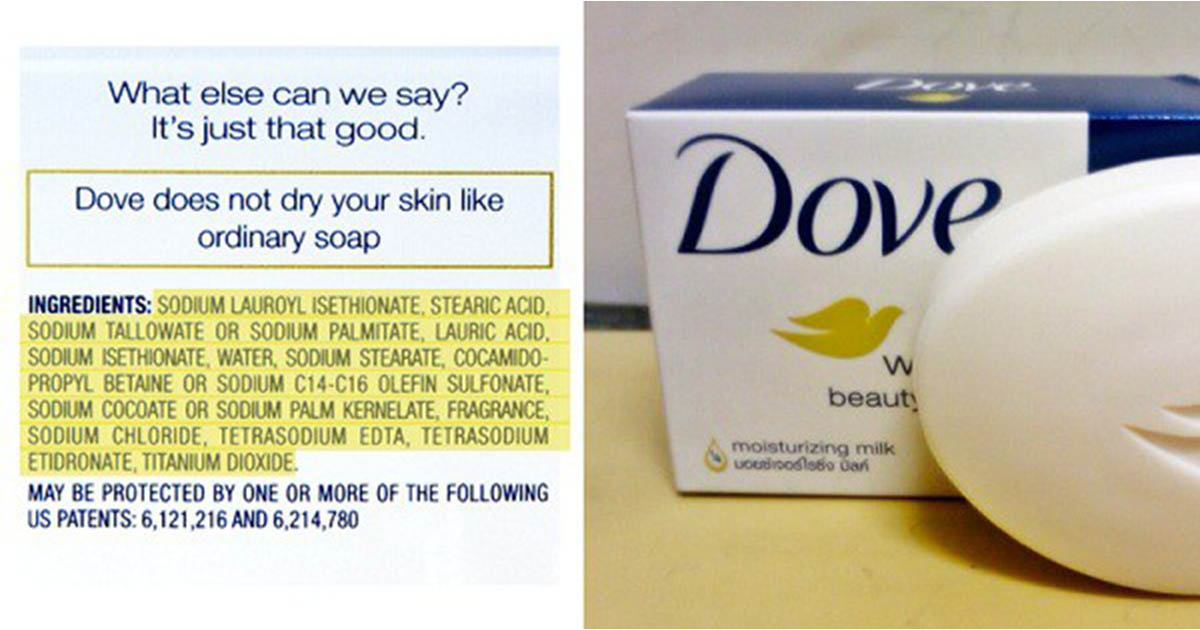 Did you know that Dove Beauty Products contain cancerous and toxic