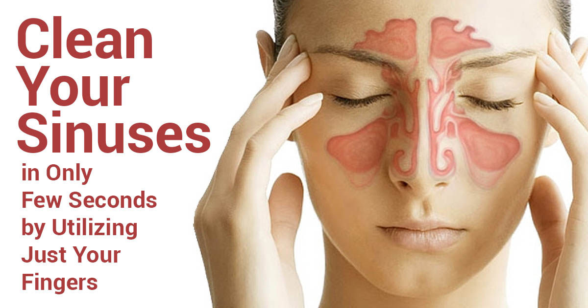 DIY Learn a New Way How to Clean Your Sinuses in Only Few Seconds by