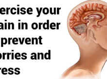 Exercise your brain in order to prevent worries and stress