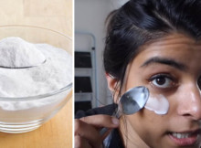 A Woman Put Baking Soda Under Her Eyes and the Result Was Incredible!!!
