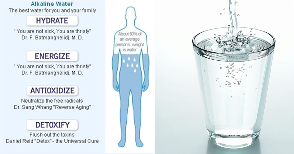 Retired Pharmacy Chief Said “ The World Needs To Know, Alkaline Water