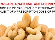 Cashew Nutrition Absolute the Best Treatment for Depression without Medication