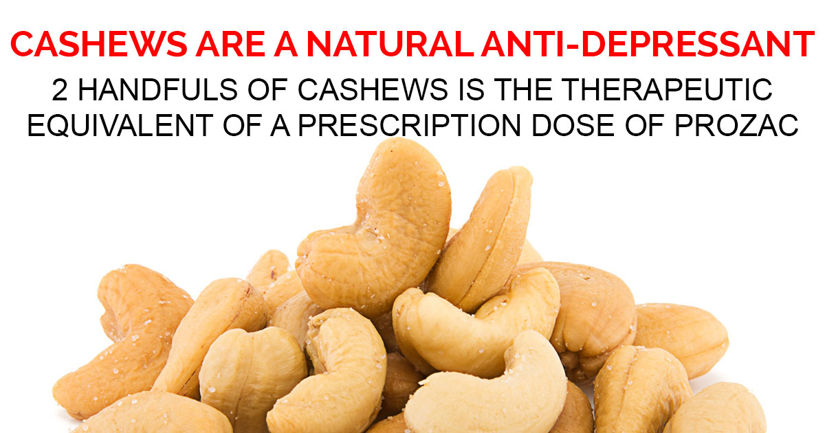 Cashew Nutrition Absolute the Best Treatment for Depression without